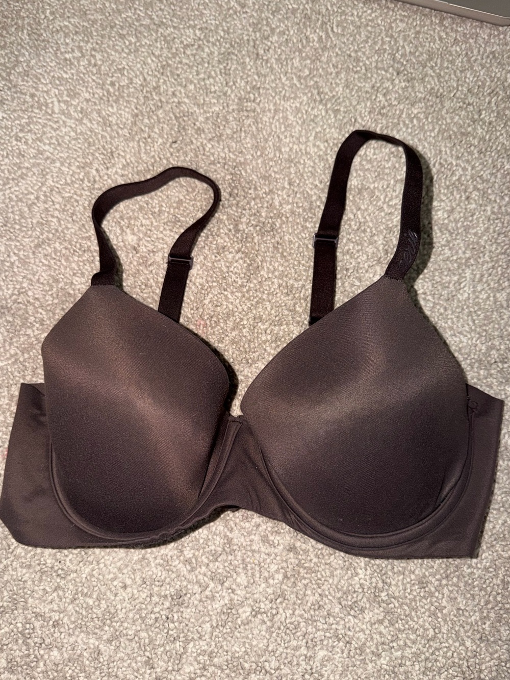 aerie Smooth Molded T-Shirt Bra in Dark Brown